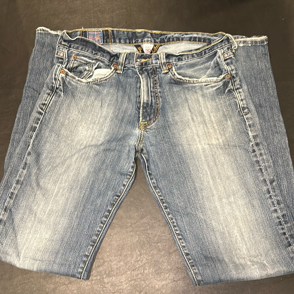 Mens Lucky Brand Vintage Straight Jeans
